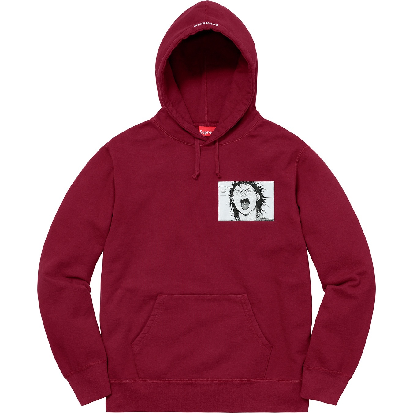 AKIRA/Supreme Patches Hooded Sweatshirt view 6